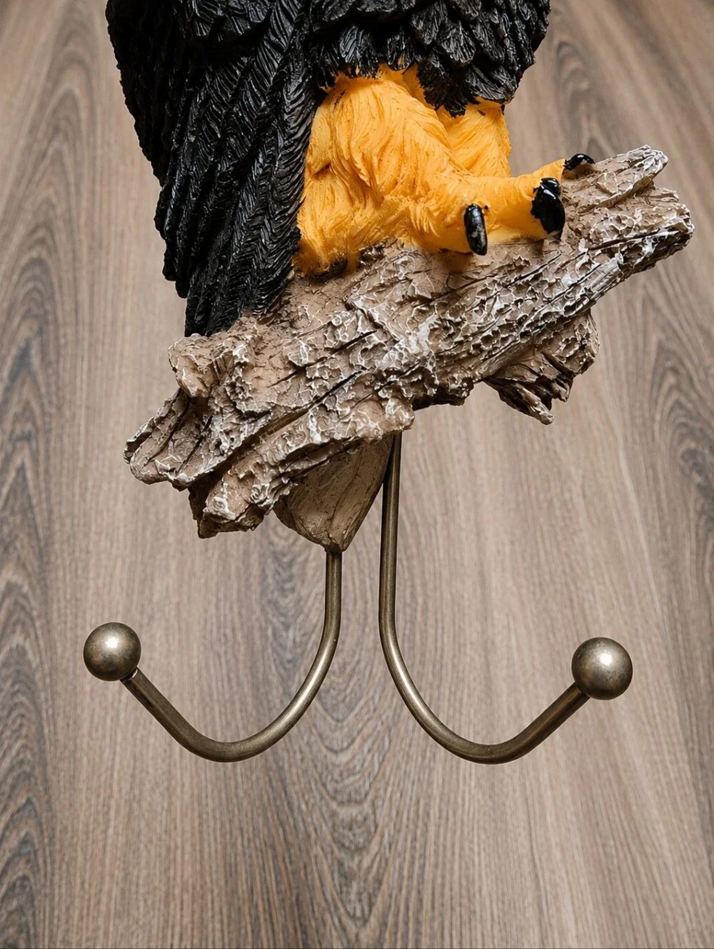Decortive Vintage American Bald Eagle Wall Hook